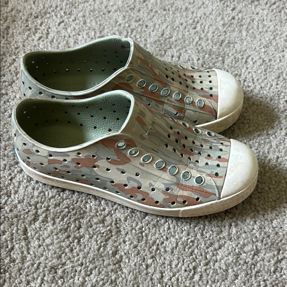 Native Olive Slip-On Shoes